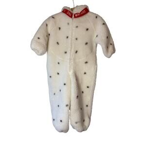 Vintage Disney Catalog 101 Dalmatians Fuzzy One Piece Costume Sz 4-6T